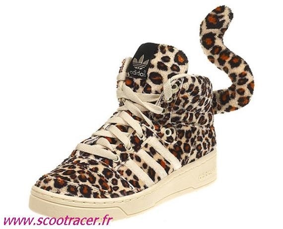 adidas jeremy scott femme gris