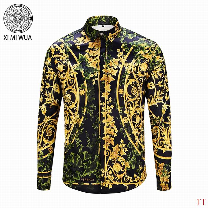chemise versace soie homme