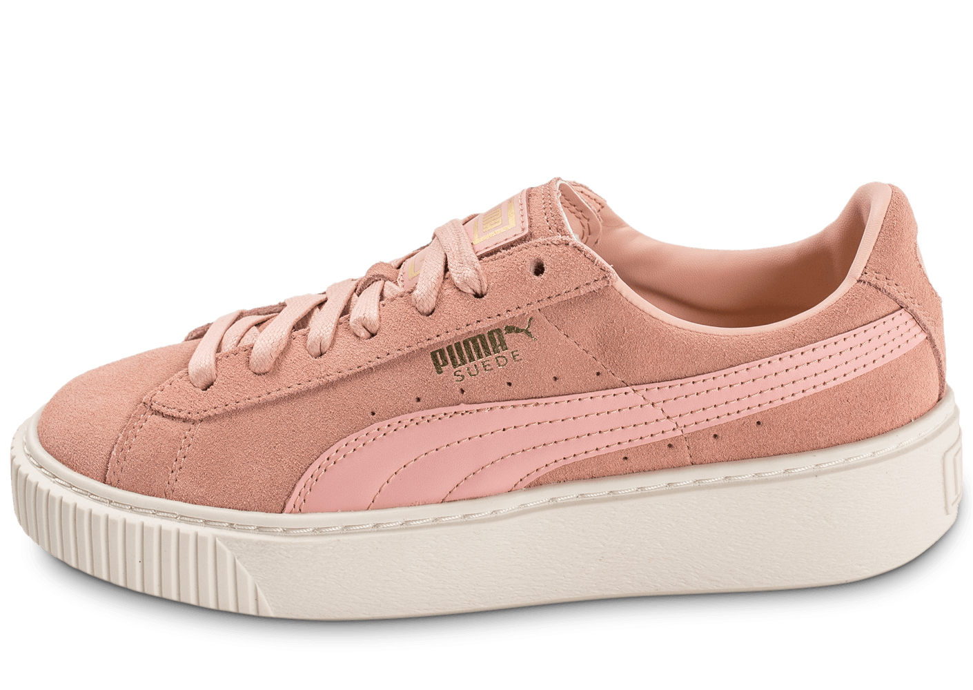 puma suede rose pâle